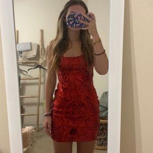 Red Homecoming Dress
